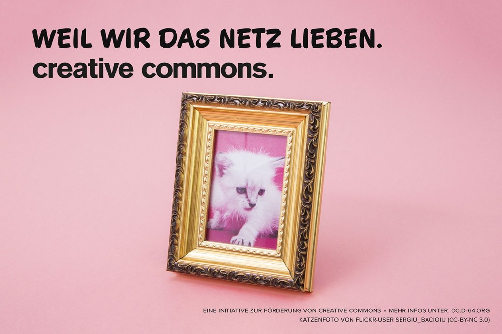 Weil wir das Netz lieben – Creative Commons