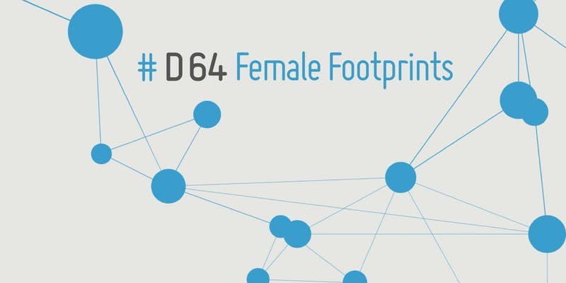 D64 Female Footprints @ Deutsche Bahn