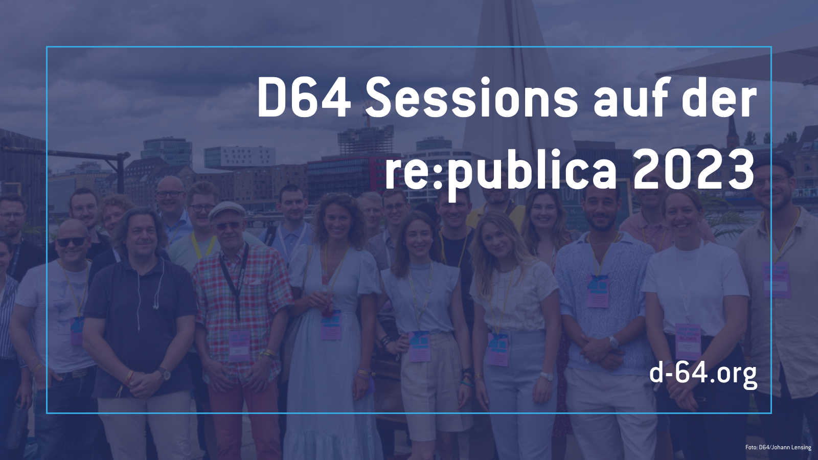 D64 Sessions auf der re:publica 2023