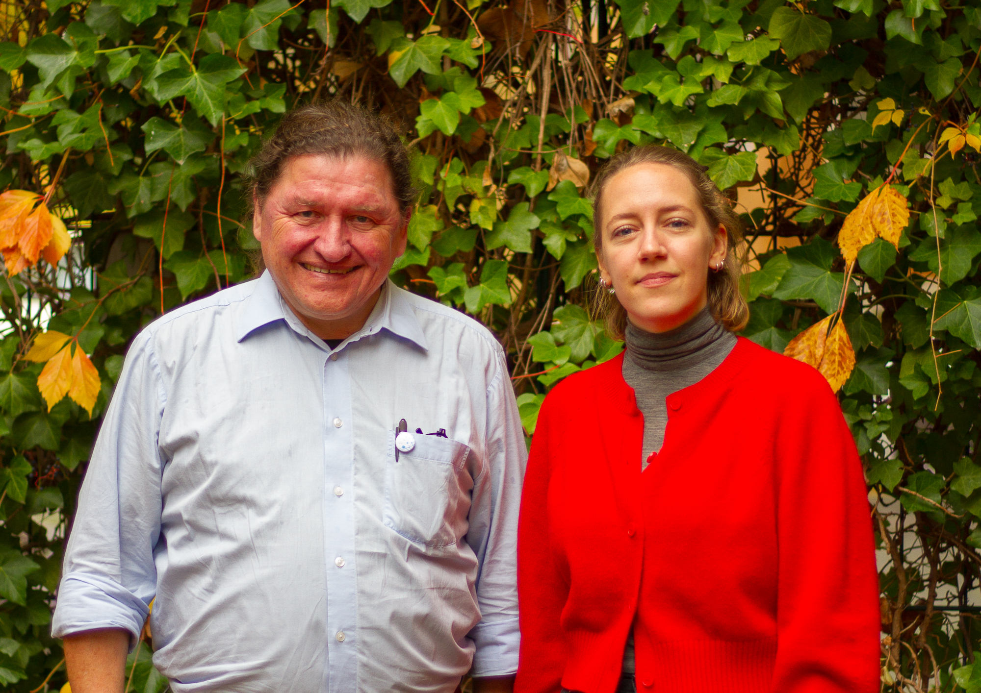 Dr. Oswald Prucker und Svea Windwehr. Bild: D64/Johann Lensing