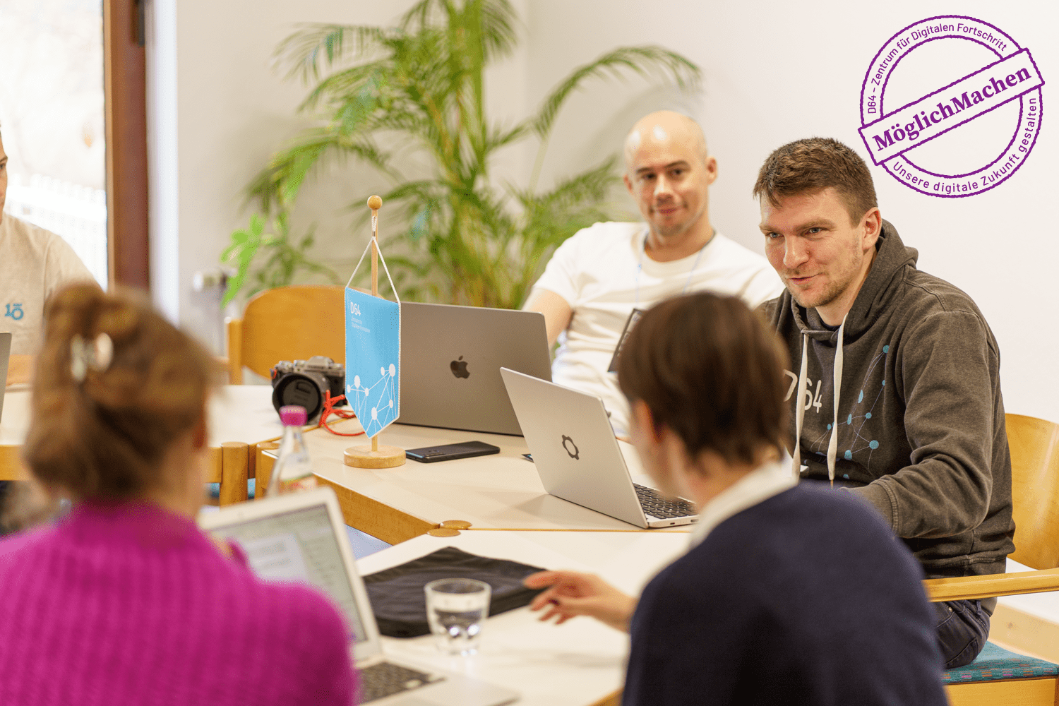 D64 - Zentrum für Digitalen Fortschritt MöglichMachen Unsere digitale Zukunft gestalten Bild: D64/Falko Ortolf